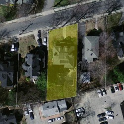 30 Foster St, Newton MA  02460-1511 aerial view