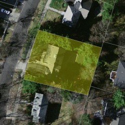 35 Rosalie Rd, Newton MA 02459-3128 aerial view