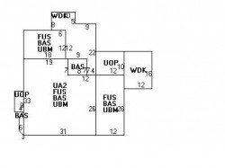 63 Avalon Rd, Newton MA 02468-1611 floor plan
