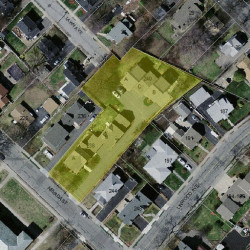 238 Nevada St, Newton MA 02460-1258 aerial view