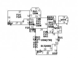 38 Everett St, Newton MA 02459-1940 floor plan