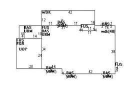384 Dudley Rd, Newton MA 02459-2811 floor plan