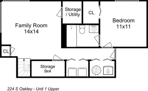 224 Oakley Blvd, Chicago IL  60612-2917 exterior