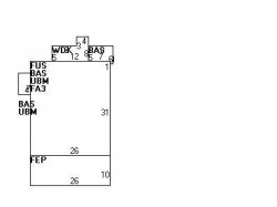 170 Auburndale Ave, Newton MA 02466-1609 floor plan