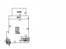158 Newtonville Ave, Newton MA 02458-1830 floor plan