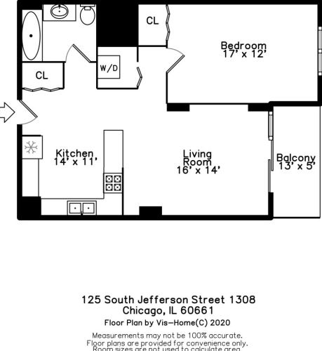 125 Jefferson St, Chicago IL 60661-3609 exterior