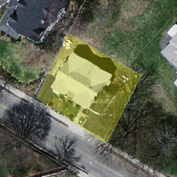 11 River St, Newton MA 02465-1835 aerial view