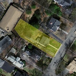 37 Hancock St, Newton MA 02466-2308 aerial view