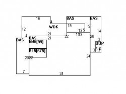 37 Beaumont Ave, Newton MA 02460-2313 floor plan