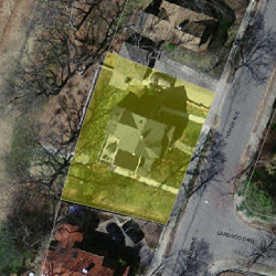 43 Fisher Ave, Newton MA 02461-1142 aerial view