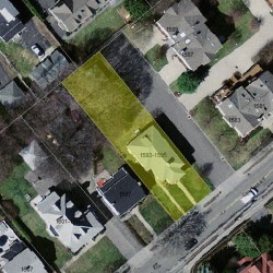 1595 Centre St, Newton MA  02461-1256 aerial view