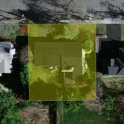 56 Clifton Rd, Newton MA 02459-3147 aerial view