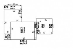 88 Day St, Newton MA 02466-2916 floor plan