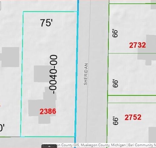 2386 Manahan Ave, Meskegon MI 49444-2666 exterior