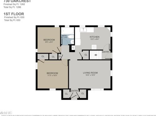 730 Oakcrest St, Wyoming MI exterior