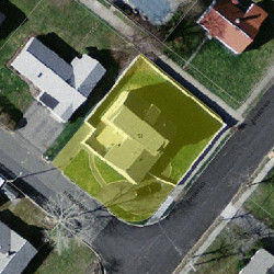 51 Van Wart Path, Newton MA 02459-3720 aerial view