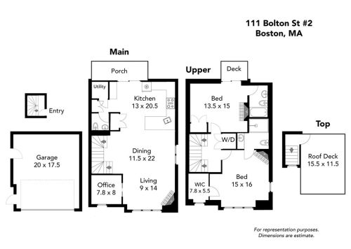 111 Bolton St, Boston MA exterior