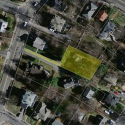 66 Waverley Ave, Newton MA 02458-2135 aerial view