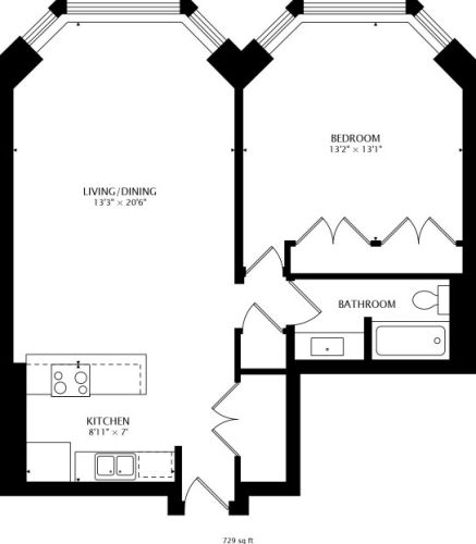 535 Michigan Ave, Chicago IL  60611-3814 exterior