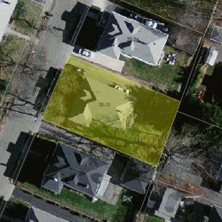 30 Crosby Rd, Boston MA 02467-1172 aerial view