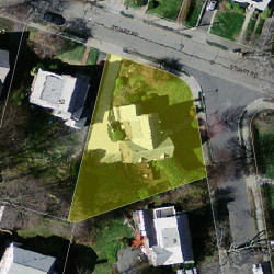3 Exmoor Rd, Newton MA 02459-1207 aerial view
