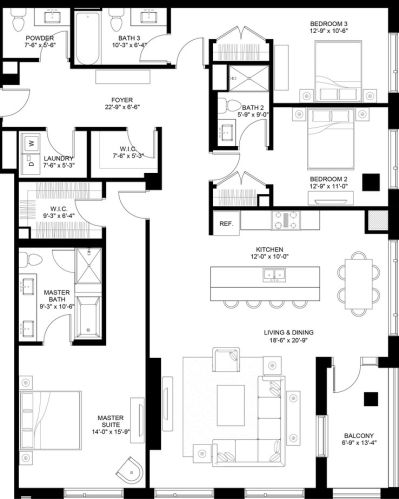 540 Webster Ave, Chicago IL 60614 exterior