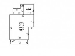 248 Cherry St, Newton MA 02465-1605 floor plan