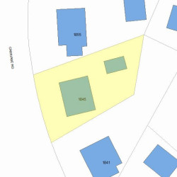 1845 Commonwealth Ave, Newton MA 02466-2725 plot plan