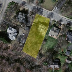 288 Mill St, Newton MA 02460-2436 aerial view