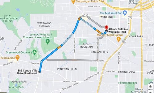 1385 Centra Villa Dr, Atlanta GA  30311-3423 exterior