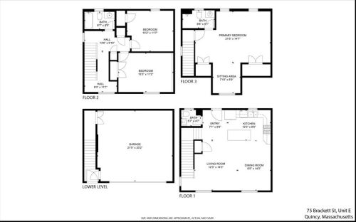 75 Brackett St, Quincy MA  02169-4601 exterior