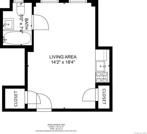 457 57th St, New York NY  10019-1701 exterior