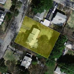 14 Agawam Rd, Newton MA 02468-1303 aerial view