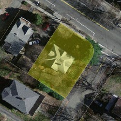 182 Tremont St, Newton MA 02458-2109 aerial view
