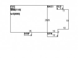 5 Garner St, Newton MA 02459-1609 floor plan
