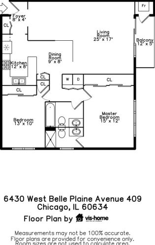 6430 Belle Plaine Ave, Chicago IL  60634-5607 exterior