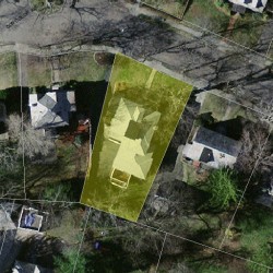 40 Converse Ave, Newton MA 02458-2504 aerial view