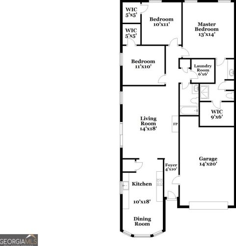 6204 Klondike River Rd, Lithonia GA  30038-4267 exterior