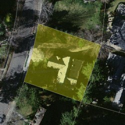 77 Arnold Rd, Newton MA 02459-3135 aerial view