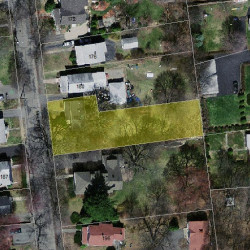 182 Melrose St, Newton MA 02466-1111 aerial view