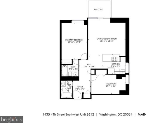 1435 4th St, Washington DC  20024-2200 exterior