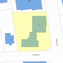 415 Langley Rd, Newton MA  02459-2350 plot plan