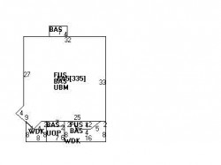 166 Greenwood St, Newton MA 02459-3042 floor plan