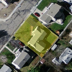 27 Bontempo Rd, Newton MA  02459-3601 aerial view