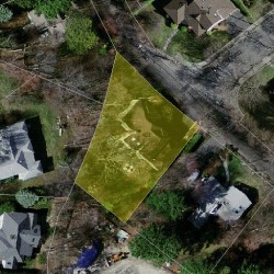 401 Dudley Rd, Newton MA 02459-2808 aerial view