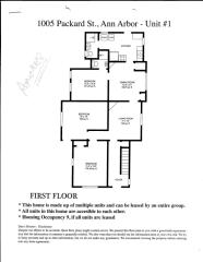 1005 Packard St, Ann Arbor MI  48104-3809 exterior