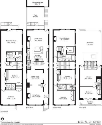 1121 Lill Ave, Chicago IL 60614-2107 exterior