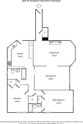 609 Stratford Pl, Chicago IL  60657-2653 exterior