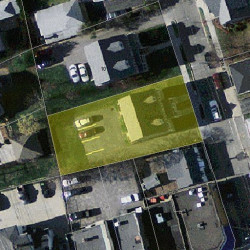 109 Dalby St, Newton MA 02458-1032 aerial view