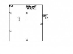 183 Webster St, Newton MA 02465-1823 floor plan